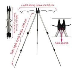 Eurofish Tripot 3120 Siyah