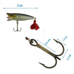 Jaxon H.S Popper 9 Cm 15 Gr Fe