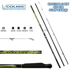 Colmic Electra 3KW 4.20m 100-200g Surf Kamışı