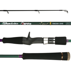 Kaido-Nervio Solid Caron Baitcast Rod KNC601-MHS Jig Kamışı
