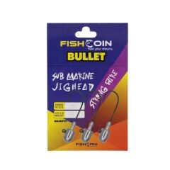 Fishcoin Bullet Jighead 1/0-2 gr