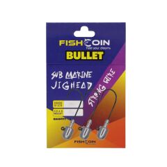 Fishcoin Bullet Jighead 3/0-4 gr