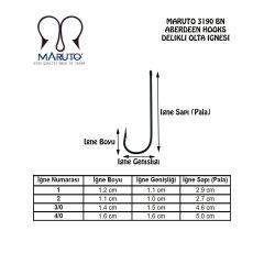 Maruto 3190 Bn İğne (100) Blister
