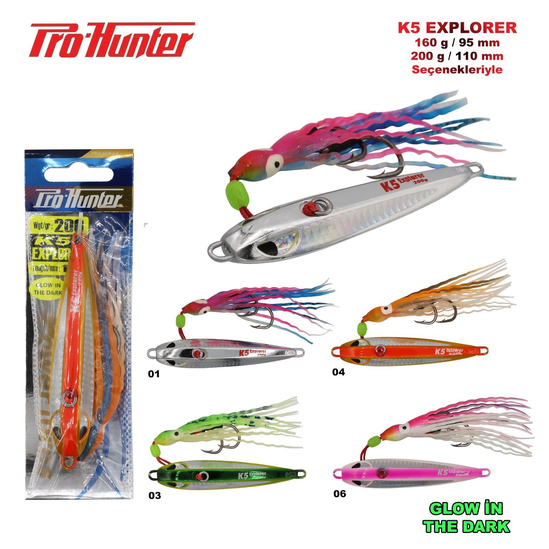 K5 Explorer Jig 160 g