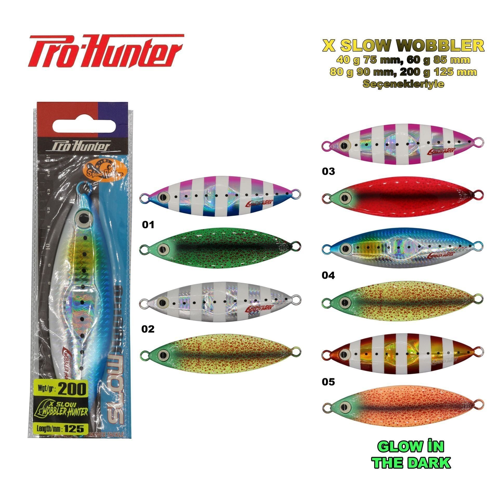 X Slow Wobbler Hunter Jig 200 g
