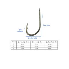 Marlin 9294 Bronz İğne