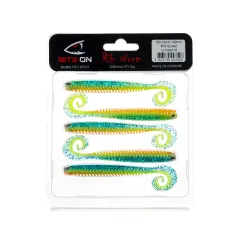 Biteon Rib Worm  120 mm/4,7 inç 8 g - 4 adet/paket. 16 Sunset