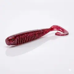 Biteon Rib Worm  100 mm/4 inç 5 g - 5 adet/paket. 36 Blood Ruby