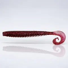 Biteon Rib Worm  100 mm/4 inç 5 g - 5 adet/paket. 36 Blood Ruby
