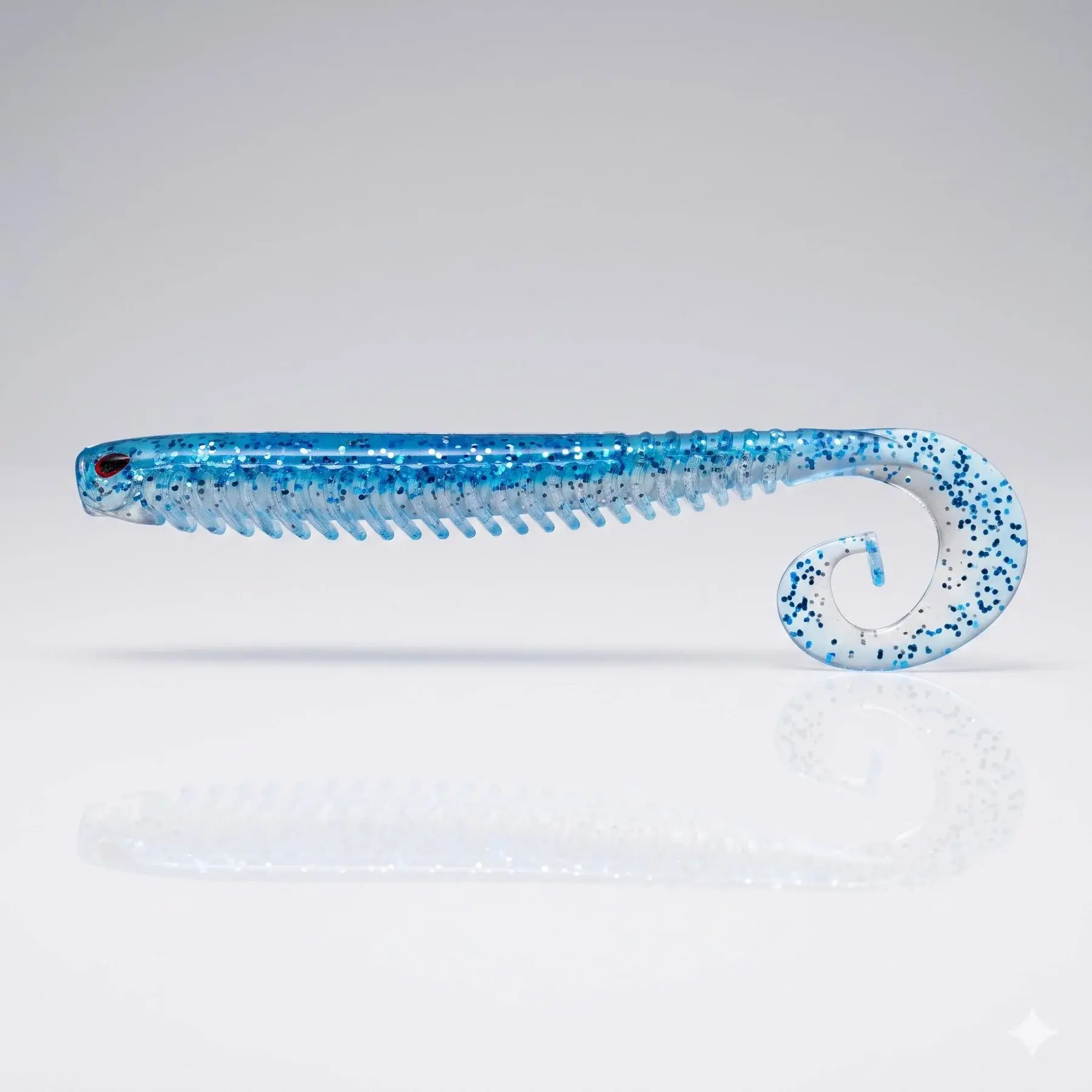 Biteon Rib Worm  100 mm/4 inç 5 g - 5 adet/paket. 10 Cold Ice