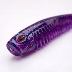 Biteon Rib Worm  100 mm/4 inç 5 g - 5 adet/paket. 22 Pink Lox