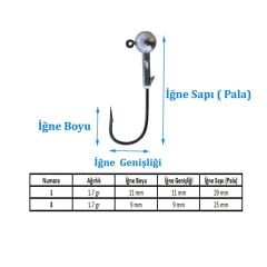 Maruto Odz ZH-14 Mid Special Lrf Jig Head