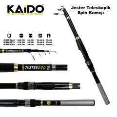 Kaido Jester Teleskopik Spin Kamışı