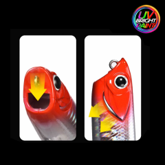 Eurofish Aragon VATIS Popper 100mm 15gr Su Üstü Maket Balık