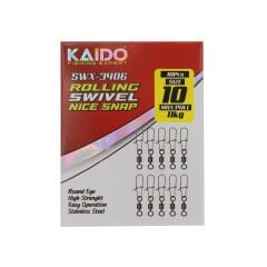 SWX-3406 Rolling Swivel Nice Snap (10 Pcs)