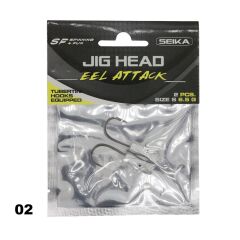 İberica Eel Attack 2'li  Jig Head 6.5Gr