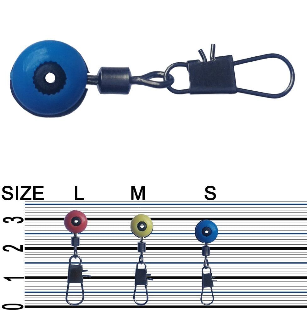 Inox Kilitli Bilyalı Boncuklu Fırdöndü 10'lu